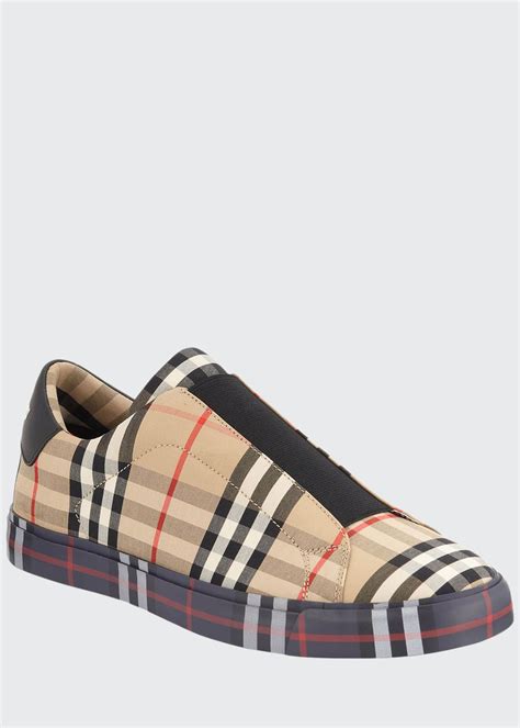 burberry slip on sneakers mens|Burberry slip on sneakers sale.